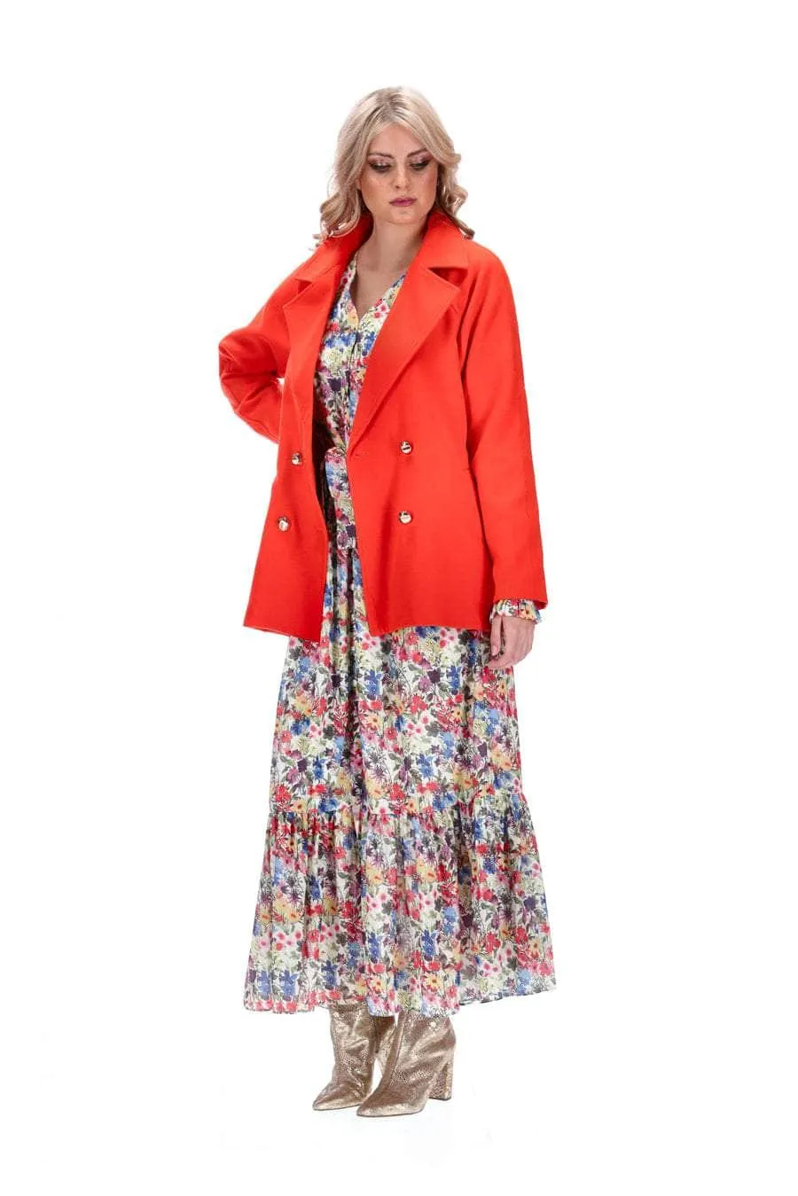 Alena Coral Coat