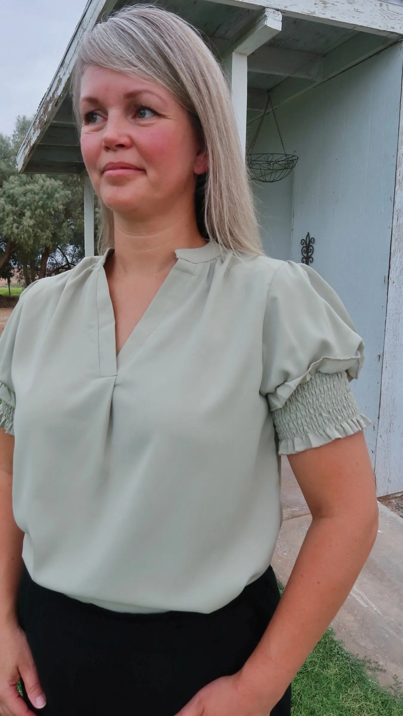 Banyan Sage Top