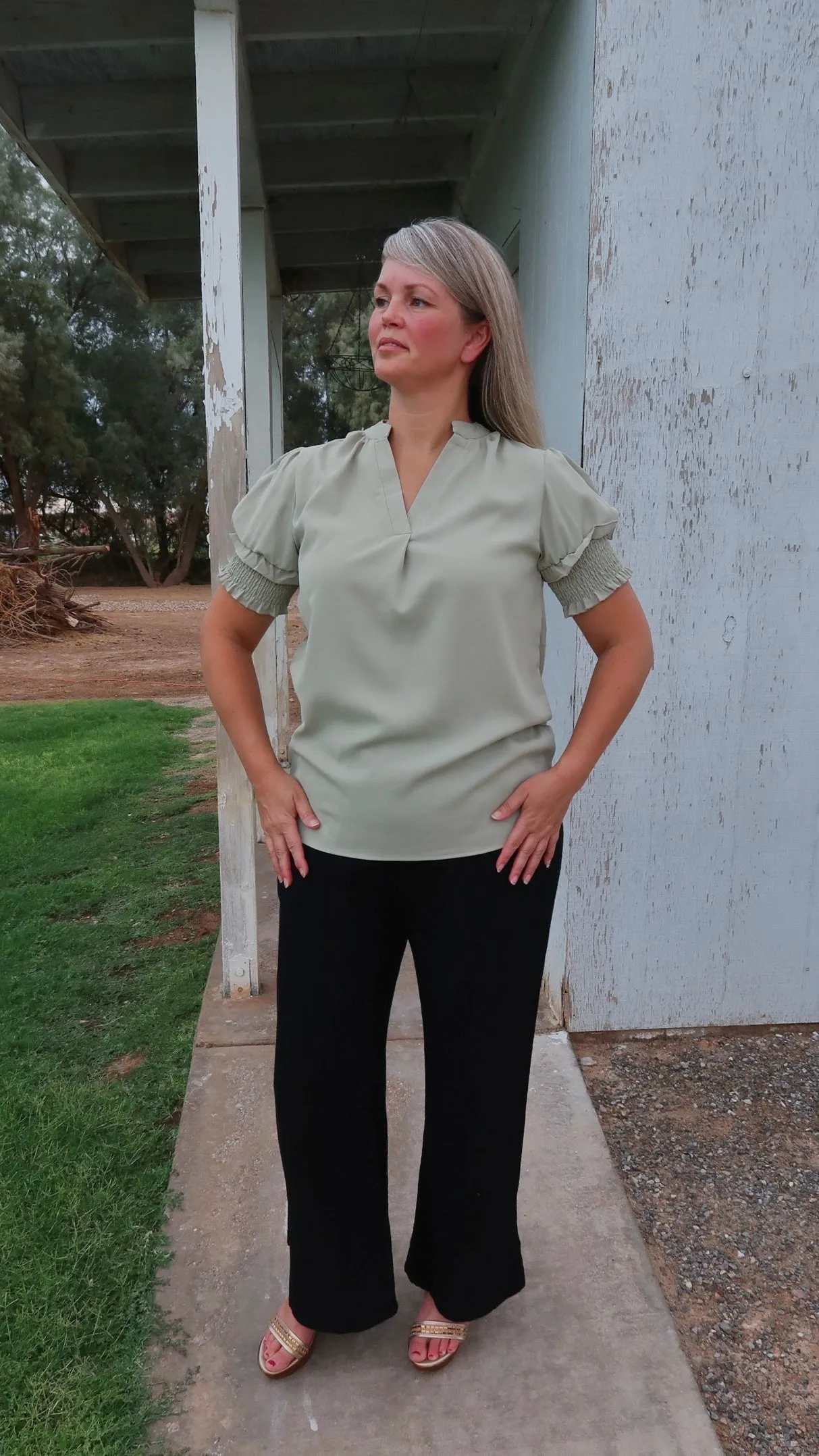 Banyan Sage Top