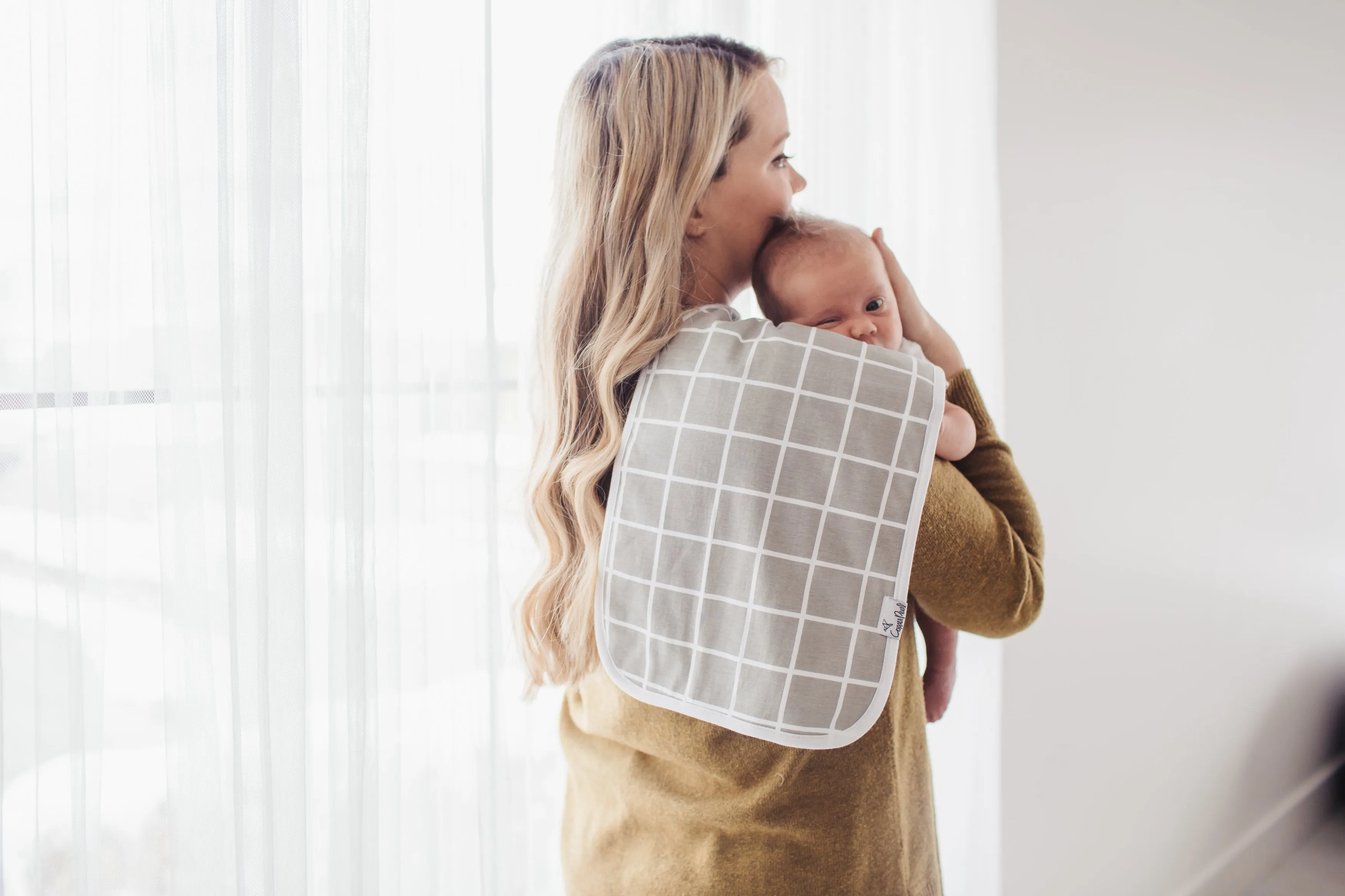 Copper Pearl Premium Burp Cloths | Urban