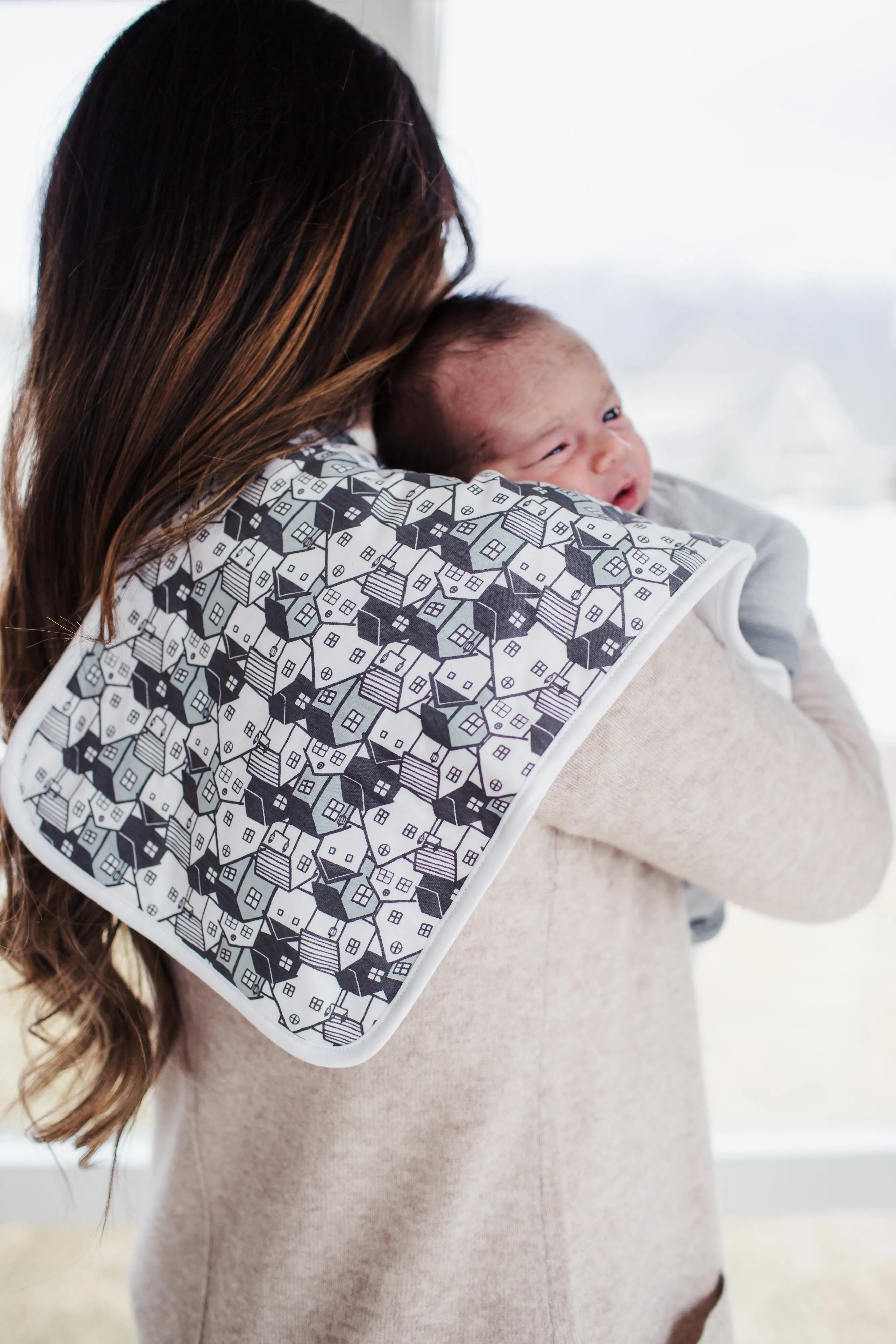 Copper Pearl Premium Burp Cloths | Urban