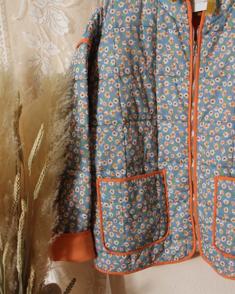 Cottage Floral Quilt Jacket