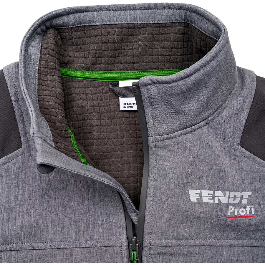 Fendt Children's Profi Softshell Jacket – Waterproof, Windproof & Breathable | X991023111