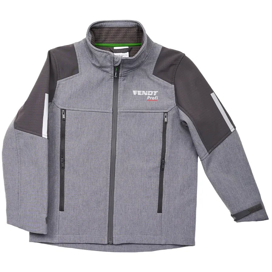 Fendt Children's Profi Softshell Jacket – Waterproof, Windproof & Breathable | X991023111