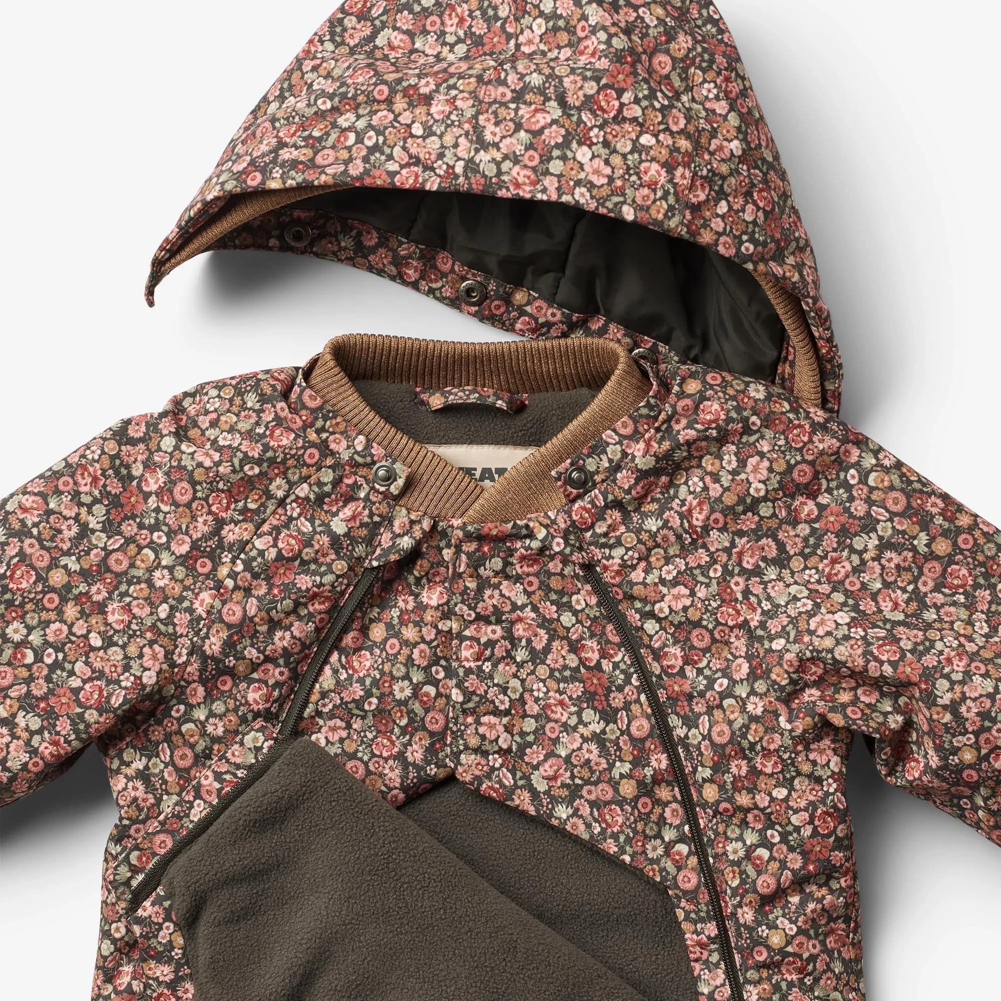 Jacket Sascha Tech - raven wild flowers