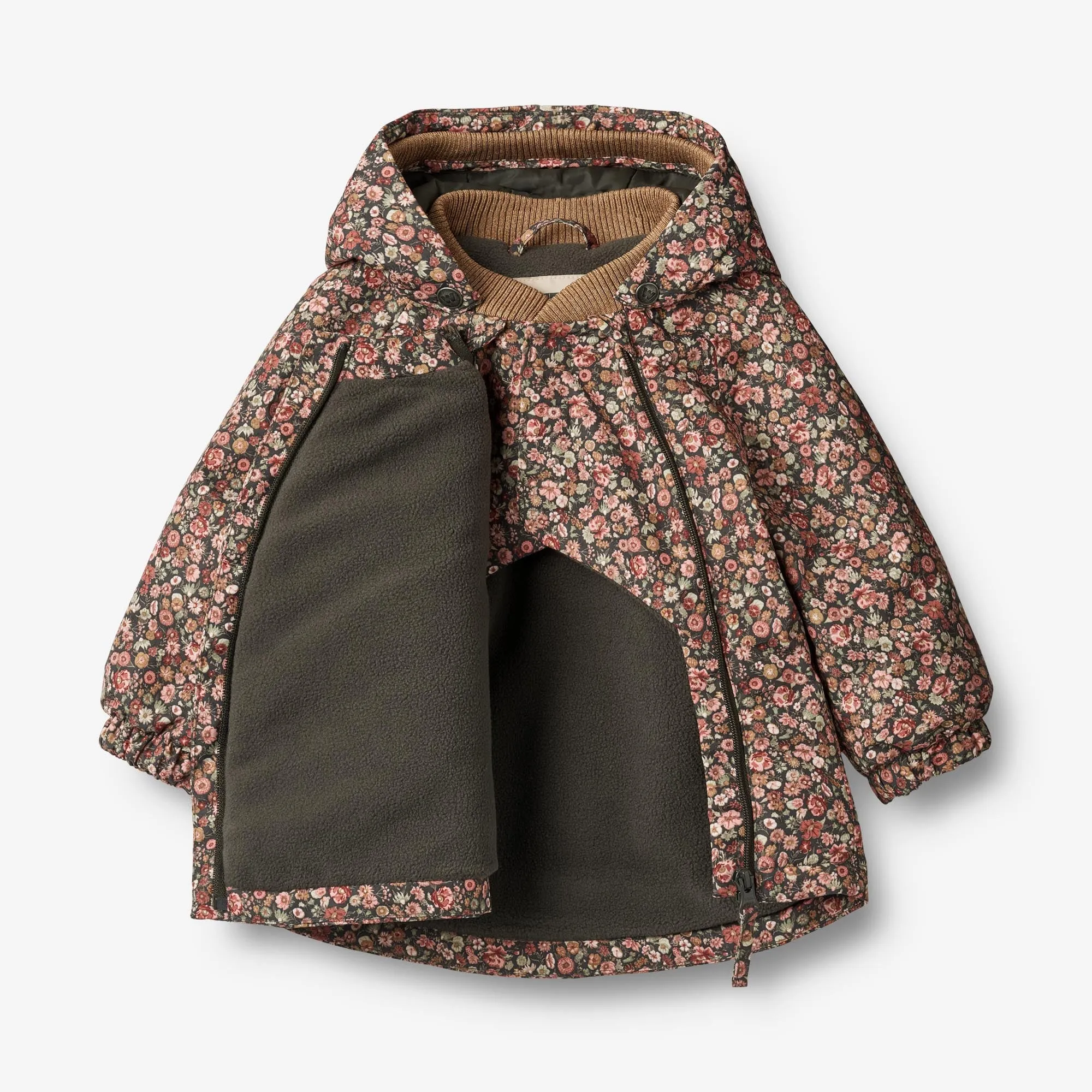 Jacket Sascha Tech - raven wild flowers