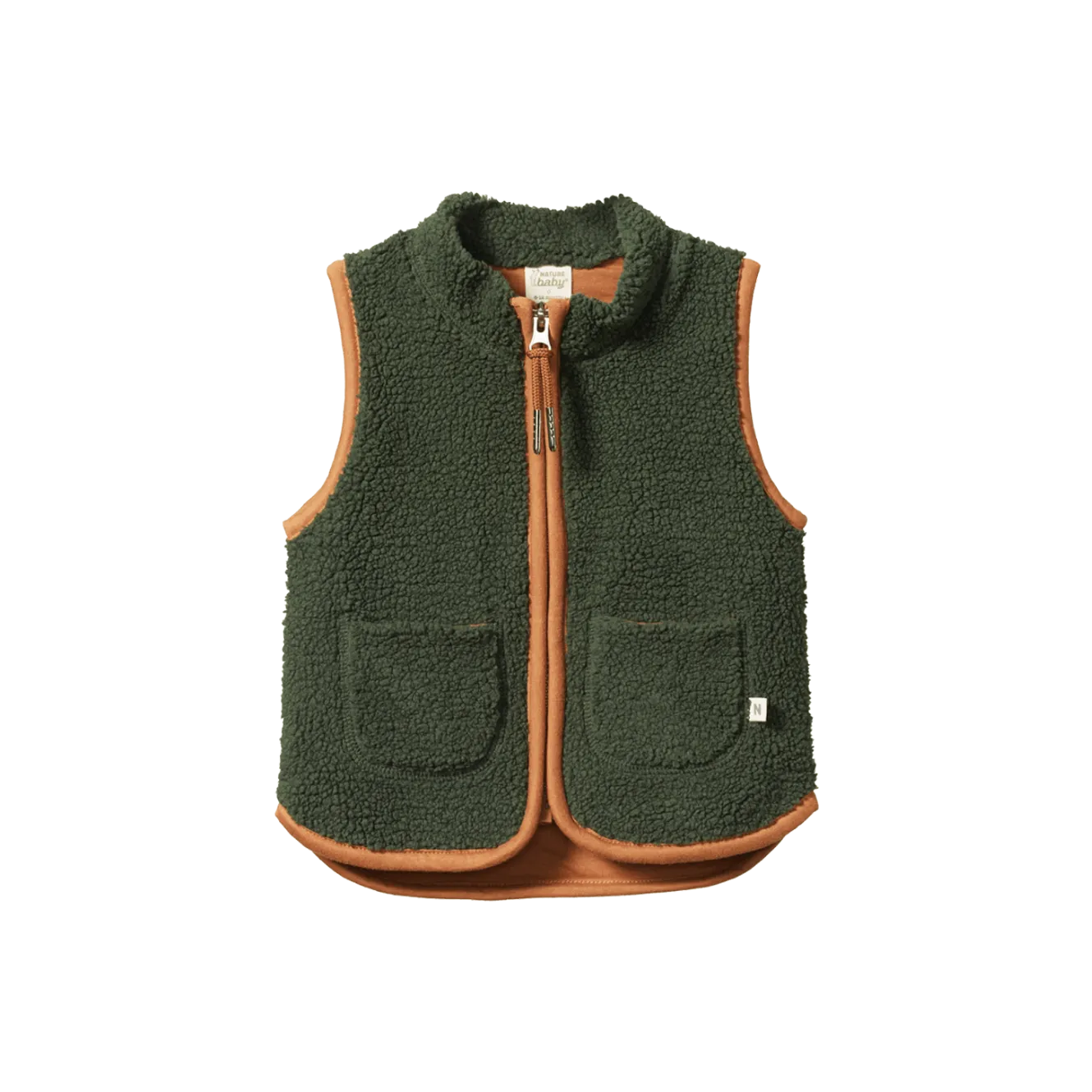 Nature Baby Flint Vest - Thyme