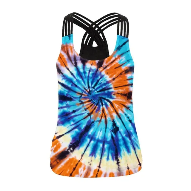 OM 3D Printing Sling Tops Backless Tank Top