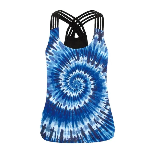 OM 3D Printing Sling Tops Backless Tank Top