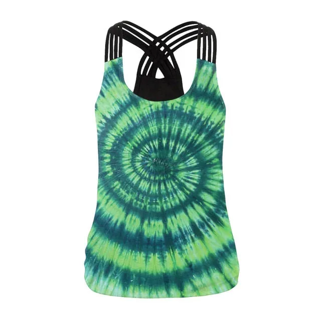 OM 3D Printing Sling Tops Backless Tank Top