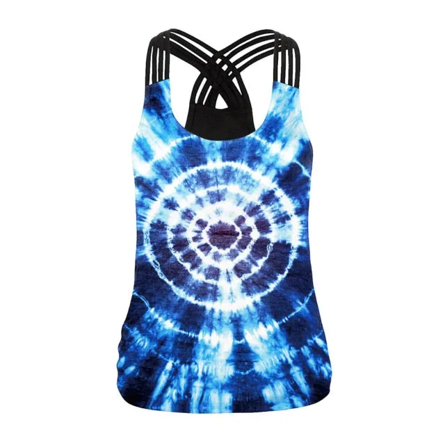 OM 3D Printing Sling Tops Backless Tank Top