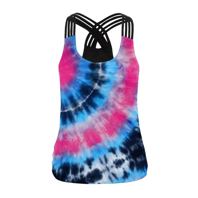 OM 3D Printing Sling Tops Backless Tank Top