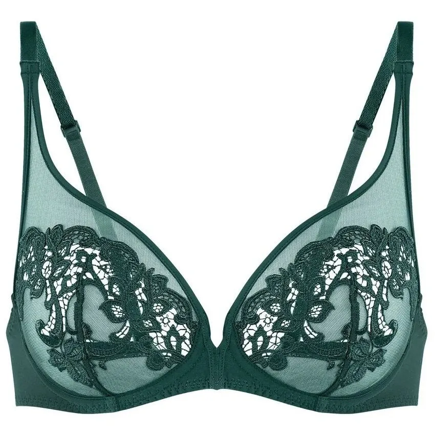 Simone Perele Saga Full Coverage Plunge, Peacock