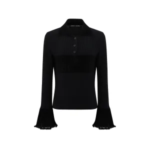 Tassels Polo Jumper