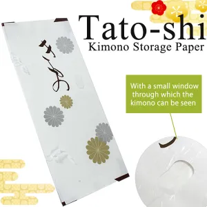 Tatou-shi for Kimono : storage paper with window