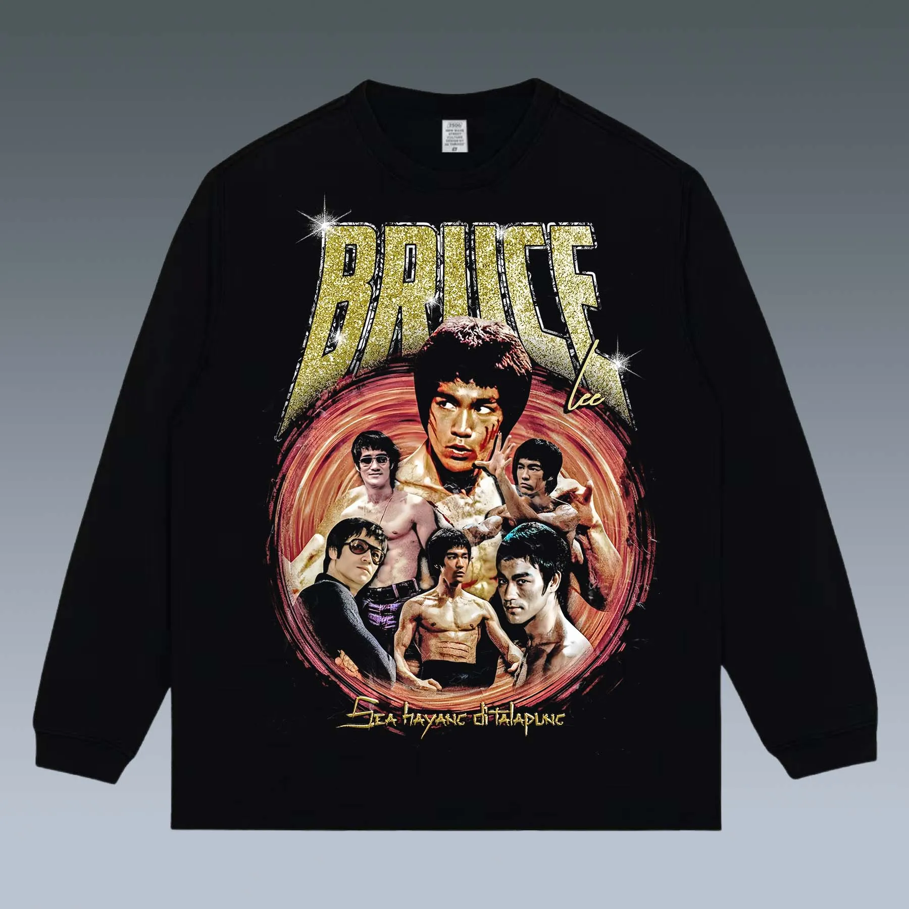 VINTAGE LONG SLEEVE TEE | BRUCE LEE