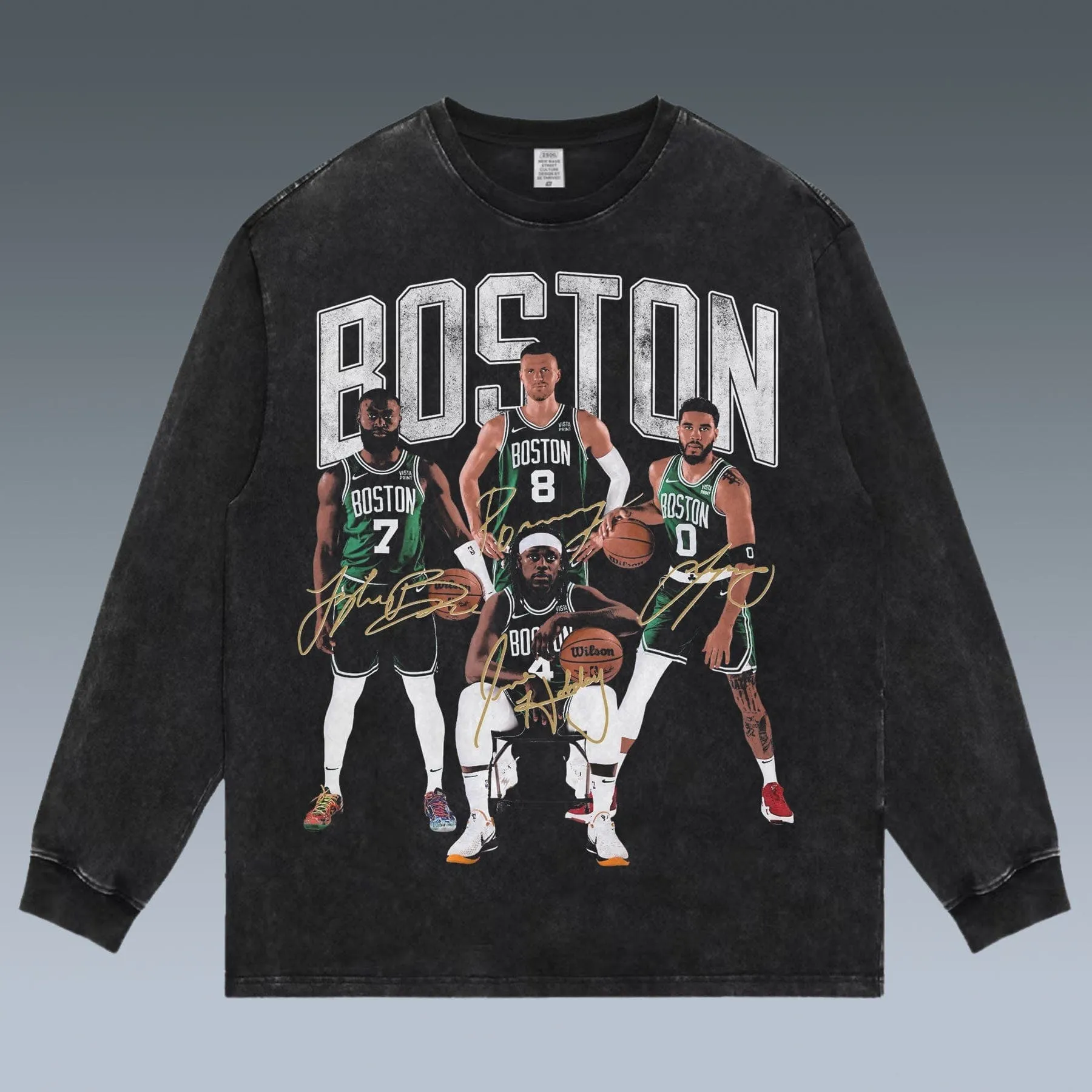 VINTAGE LONG SLEEVE TEE | CELTICS