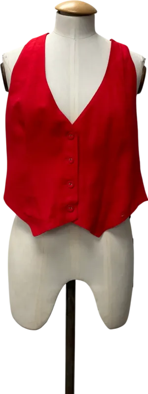 White Fox Red Nothing Matters Vest Top UK L