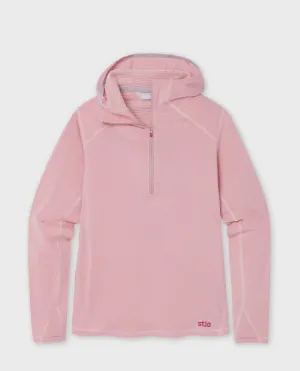 Womens Trax Power Grid Half Zip Hoodie 100720